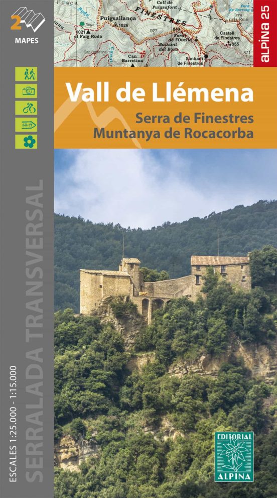 Vall De Llemena - 1:25.000 - 1:15.000