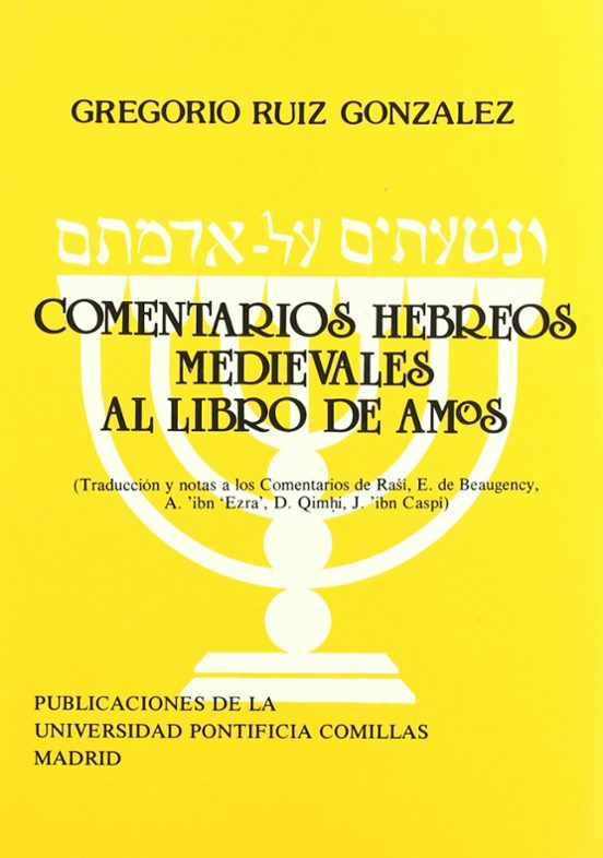 Comentarios Hebreos Medievales Al Libro De Amós