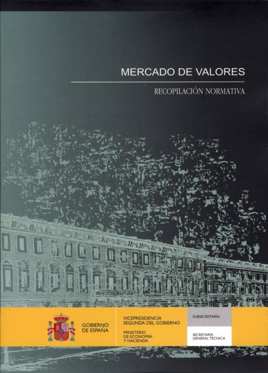 Mercado De Valores Recopilacion Normativa