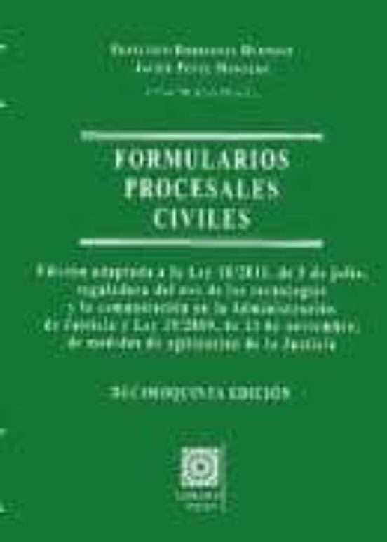 Formularios Procesales Civiles