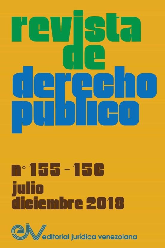 Revista De Derecho Público No. 155-156 Julio-diciembre 201