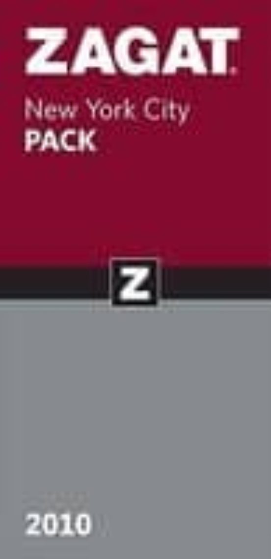 Zagat 2010 New York City Pack