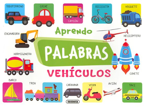 Aprendo Palabras. Vehículos