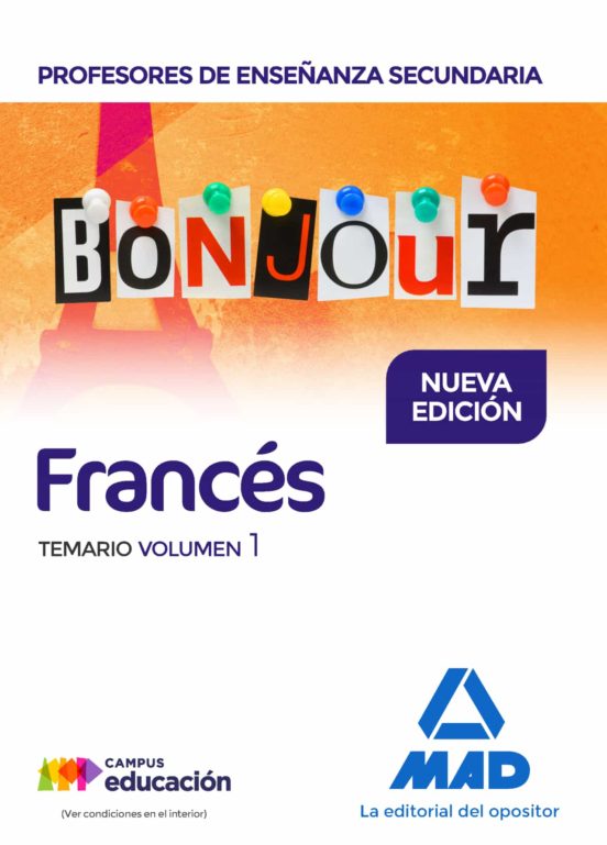 Profesores De Enseñanza Secundaria Frances: Temario