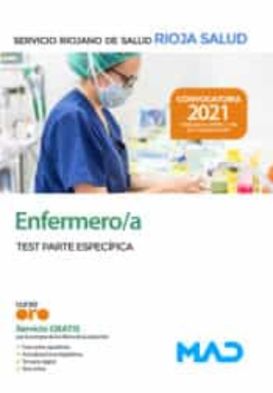 Enfermero/a Del Servicio Riojano De Salud. Test Parte Específica