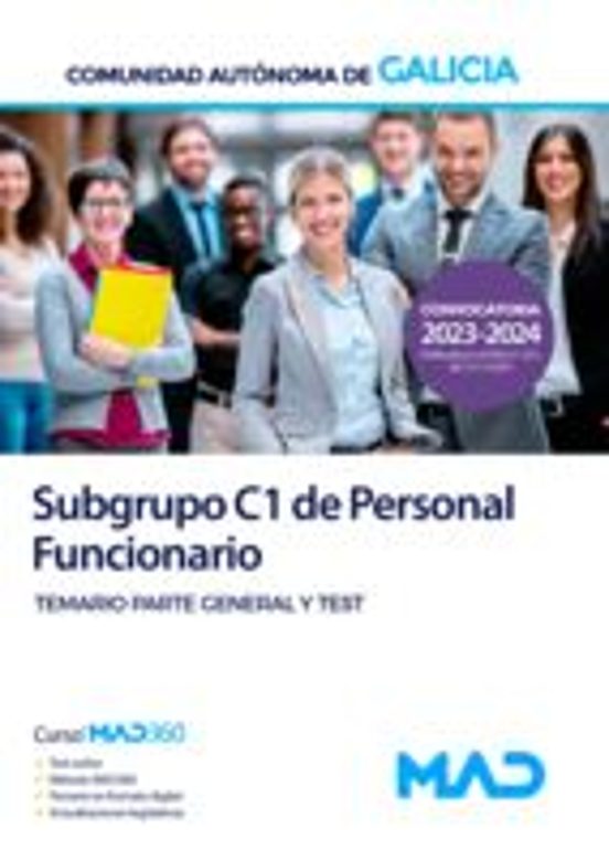 Subgrupo C1 Personal Funcionario De La Comunidad Autonoma De Galicia