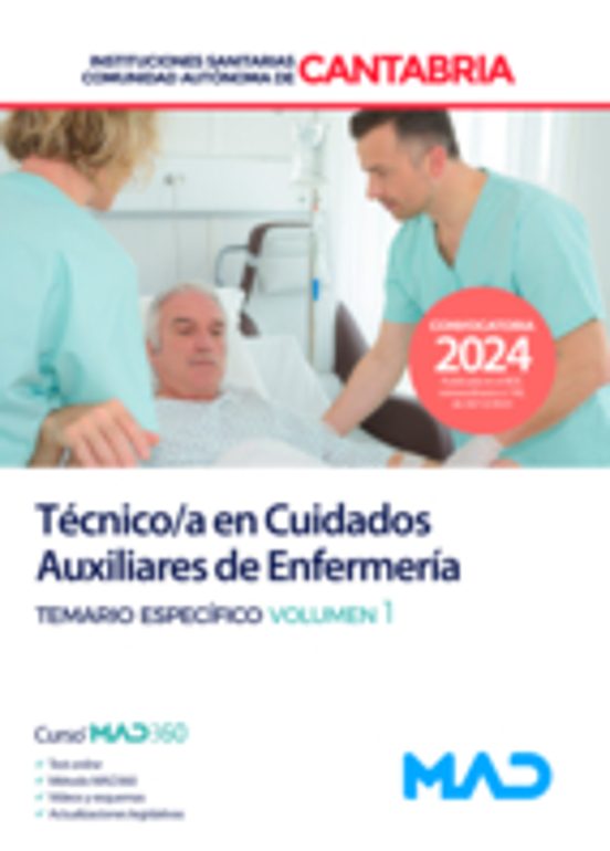 Tecnico/a En Cuidados Auxiliares De Enfermeria. Temario Especifico Vol