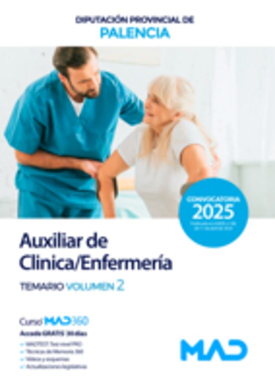Auxiliar De Clínica/enfermería De La Diputación Provincial De Palencia