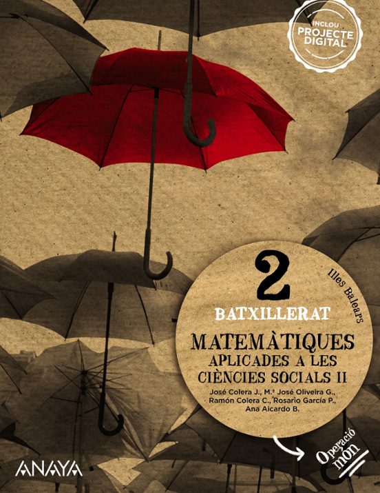 Matemàtiques Aplicades A Les Ciències Socials Ii 2º Bachillerato Illes