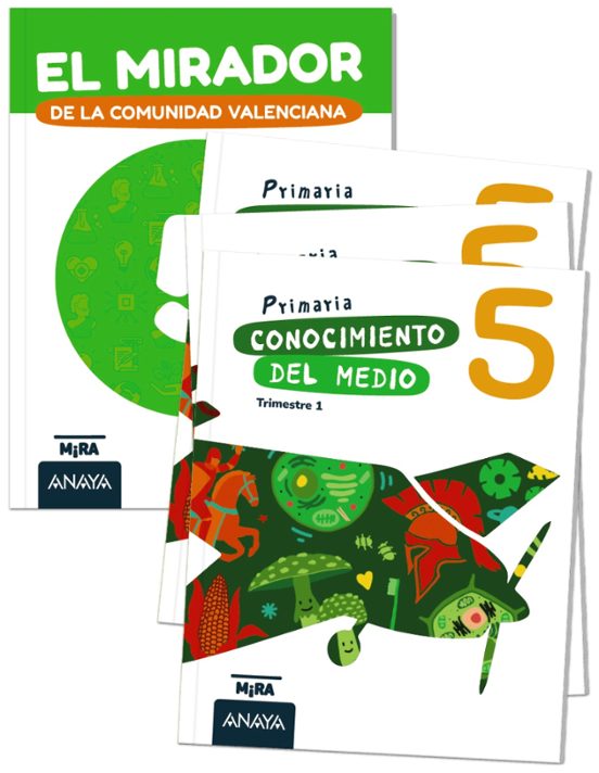 Conocimiento del Medio 5º Primaria + el Mirador de Comunidad Valencian