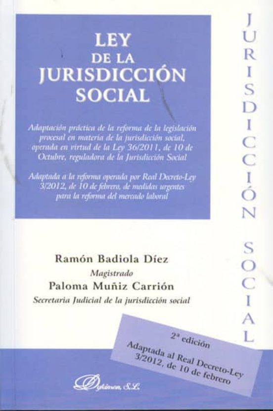 Ley De La Jurisdiccion Social: Adaptacion Practica De La Reforma De La