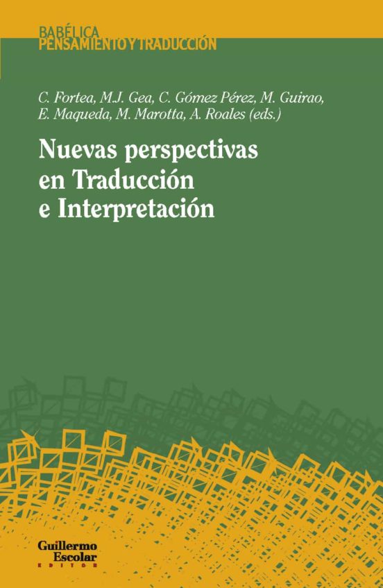 Nuevas Perspectivas En Traducción E Interpretación