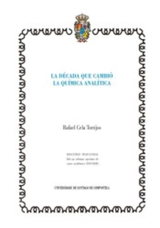 La Década Que Cambió La Química Analítica