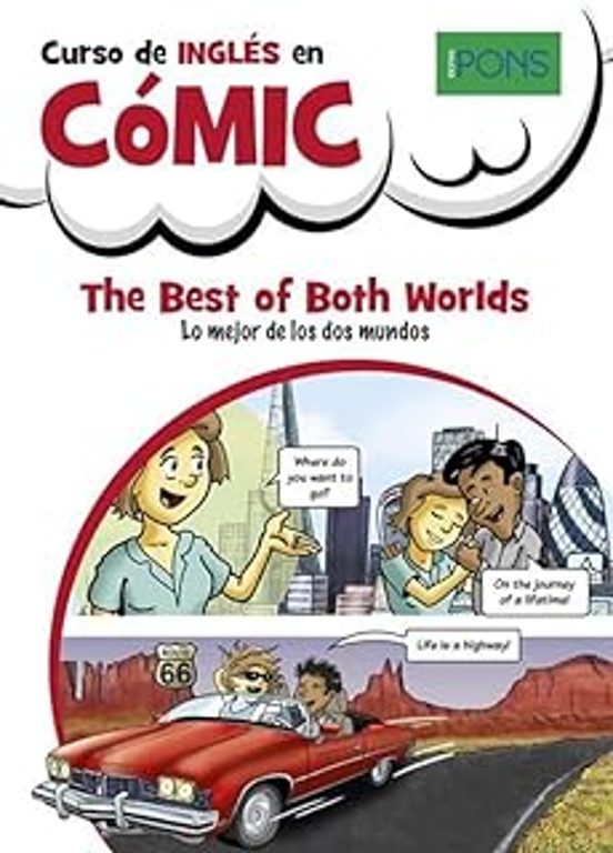 Portada de Pons Curso Ingles en Comic