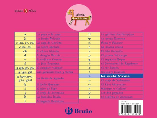 El Zoo De Las Letras: La Mula Pirula