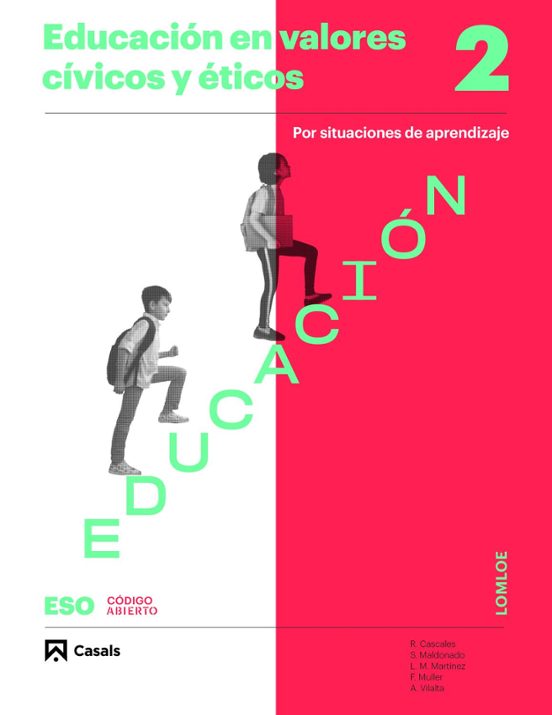Educación En Valores Cívicos Y Éticos 3º Eso Codigo Abierto Lomloe Ed