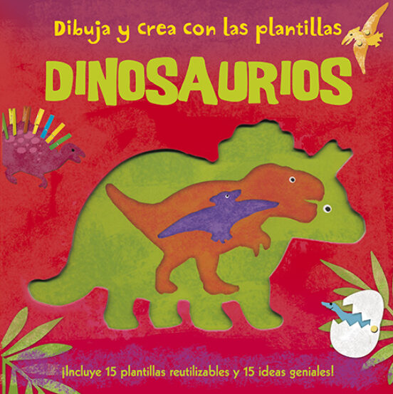 Dibuja Y Crea Con Las Plantillas: Animales Salvajes