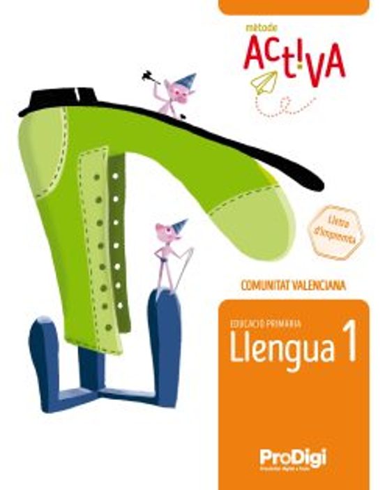 Llengua 1º Primaria Lletra Impremta Metode Activa Comunidad