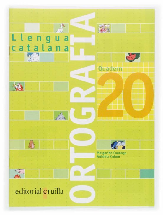 Quadern Ortografia Catalana 20 6º Primaria