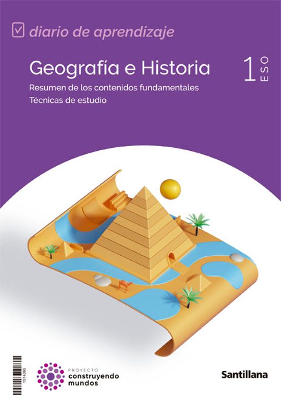 Geografia E Historia 1º Eso Castilla-mancha Construyendo Mundos Ed 202
