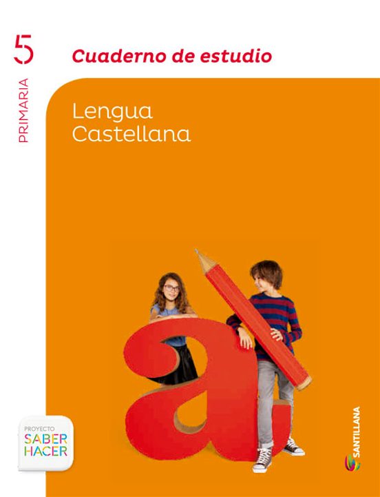 Lengua 5º Primaria Cuaderno Estudio Cast. Ed 2014
