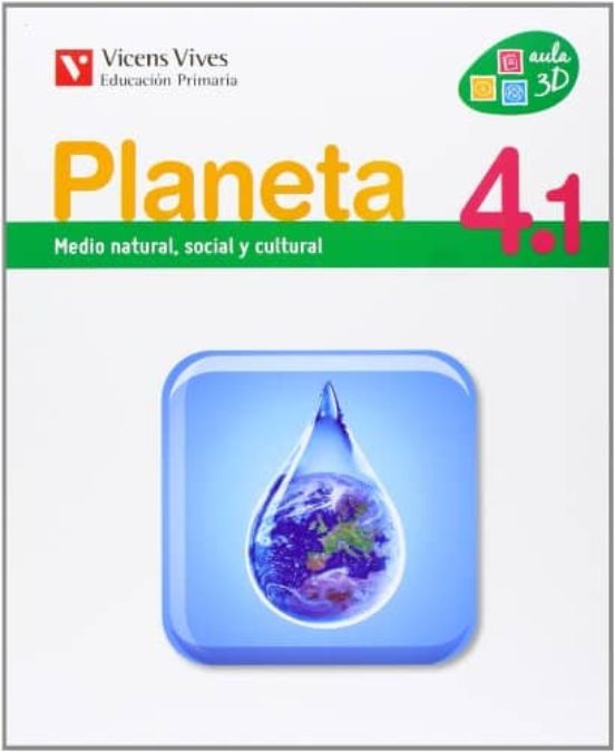 Planeta 4. Castilla y León. Libro 1 2 y 3 4º Primaria