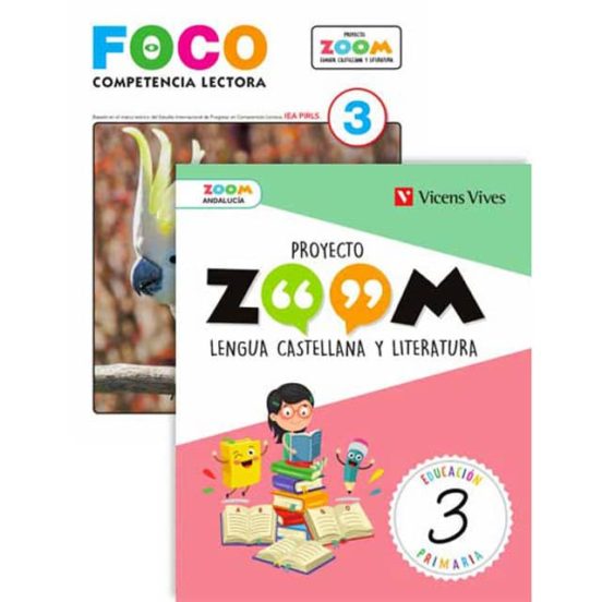 Lengua 3º Primaria Monovolumen + Foco Andalucía