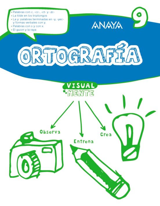 Ortografía 9. 5º Educacion Primaria Castellano Ed 2017