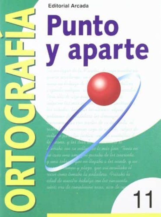 Nº 11 Serie Verde Punto Y Aparte Ortografia 3º - 4º Educacion Primaria