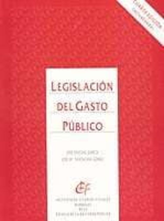 Legislación Del Gasto Público