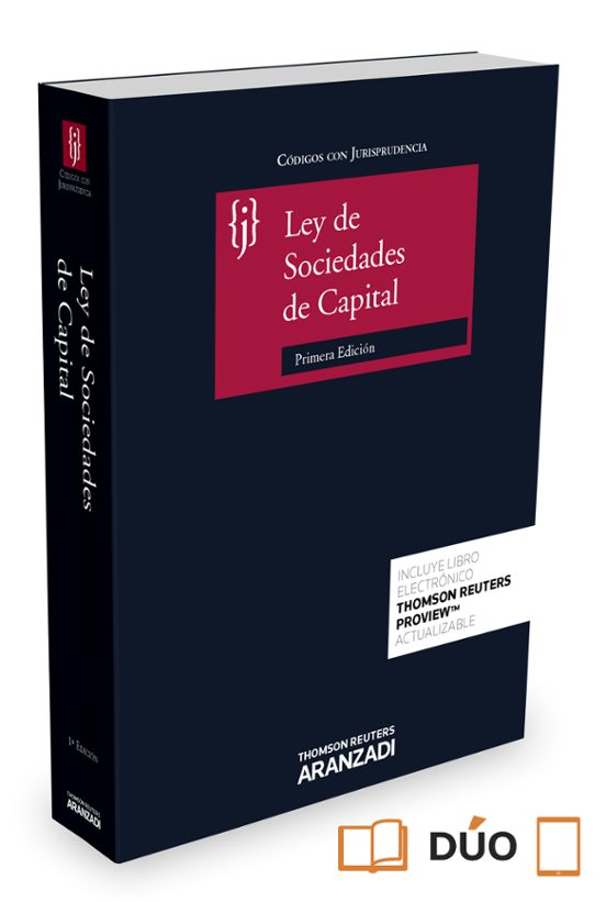 Ley Sociedades De Capital Formato Duo