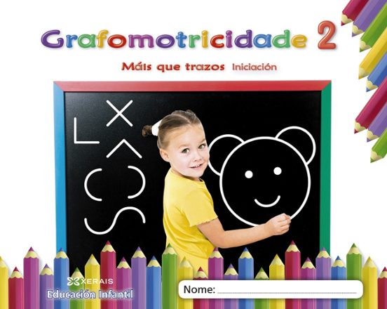 Máis Que Trazos. Grafomotricidade 2. Iniciación Galicia