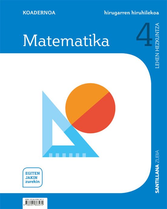 4-3leh Koadernoa Matematika 4º Primaria Saber Hacer Contigo