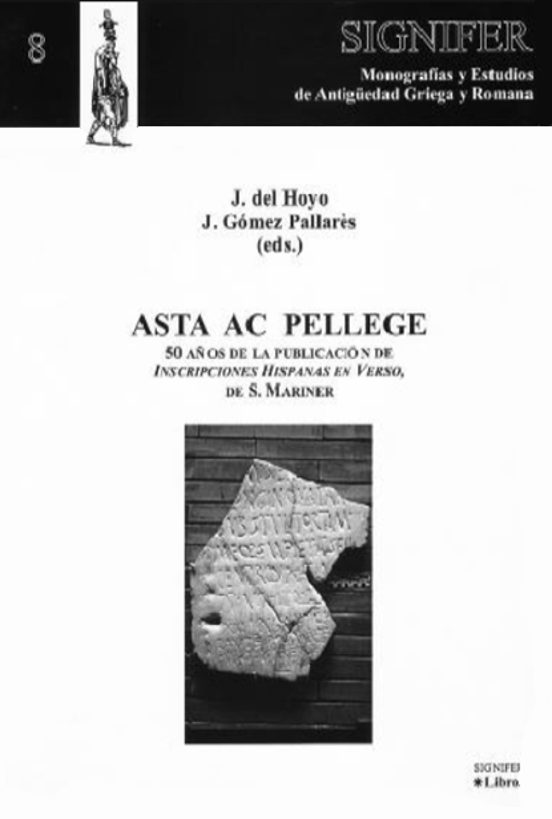 Ast Ac Pellege: 50 Años De La Publicación De Inscripciones Hispan As E