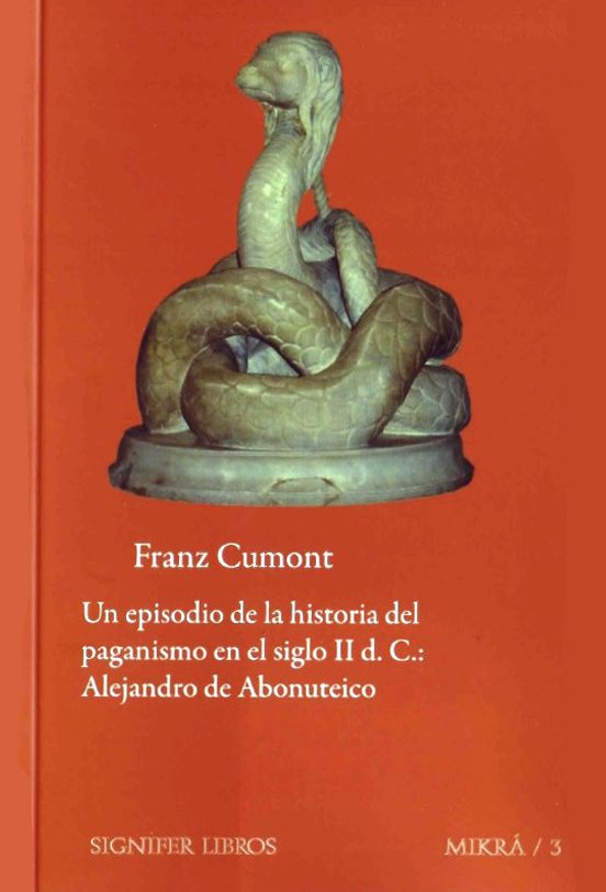 Un Episodio De La Historia Del Paganismo En El Siglo Ii D. C