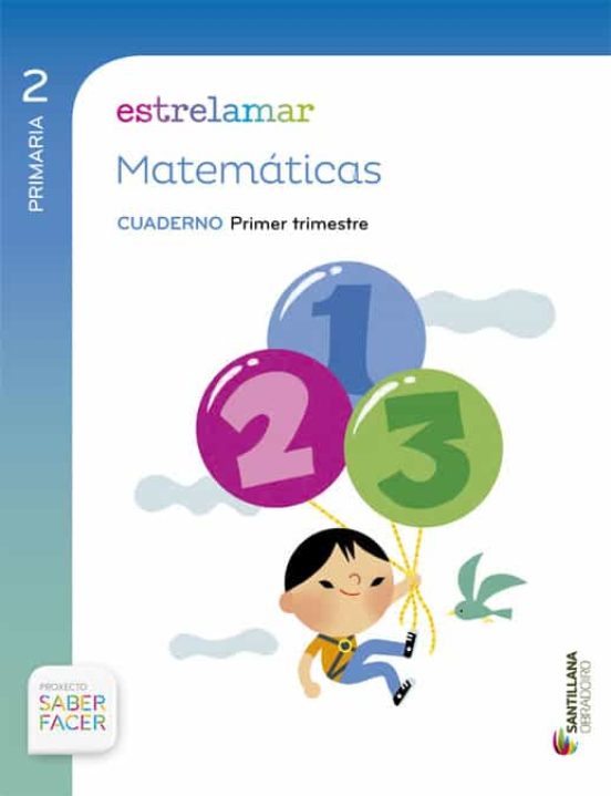 Caderno Matematicas 1 2º Primaria Globalizado Estrelamar Ed. 2015