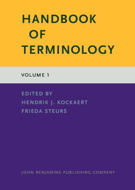 Handbook Of Terminology