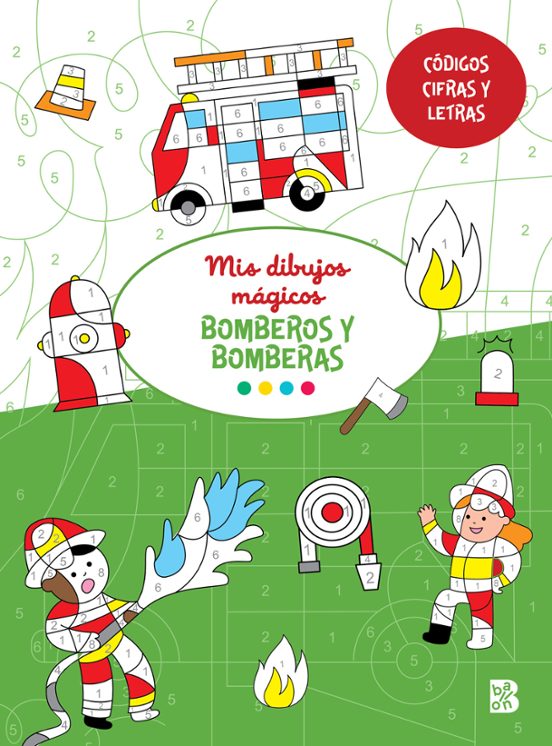 Mis Dibujos Mçgicos:-bomberos Y Bomberas