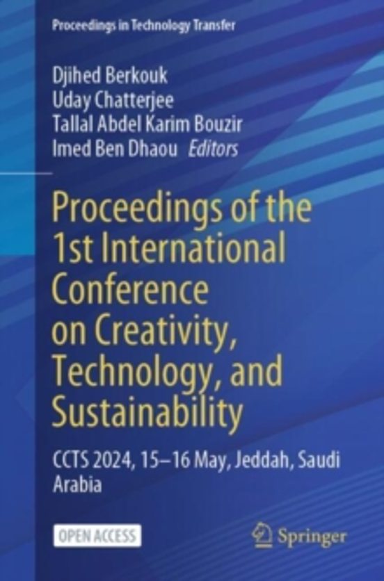Proceedings Of The 1st International Conference On Creativity Te Chnol