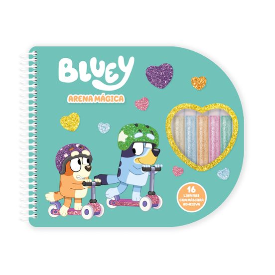 Bluey Arena Mágica. Libreta Espiral