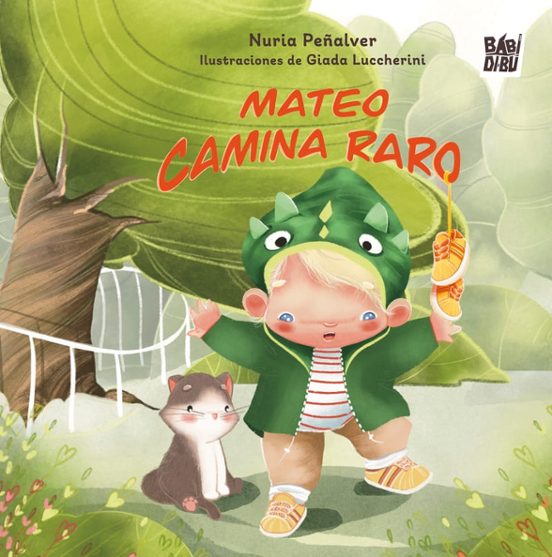 Mateo camina raro