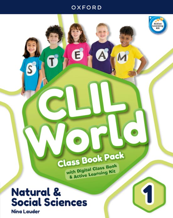 Clil World Natural & Social Science 1º Educacion Primaria Students Boo