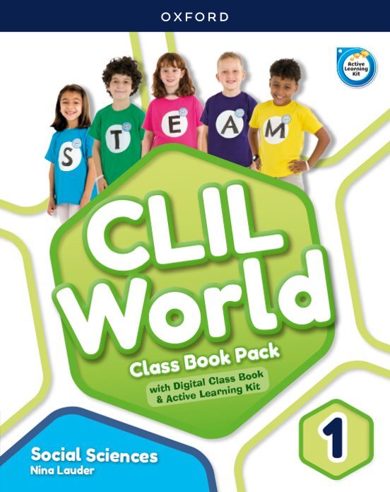 Clil World Social Science P1 Cb Pack Mad