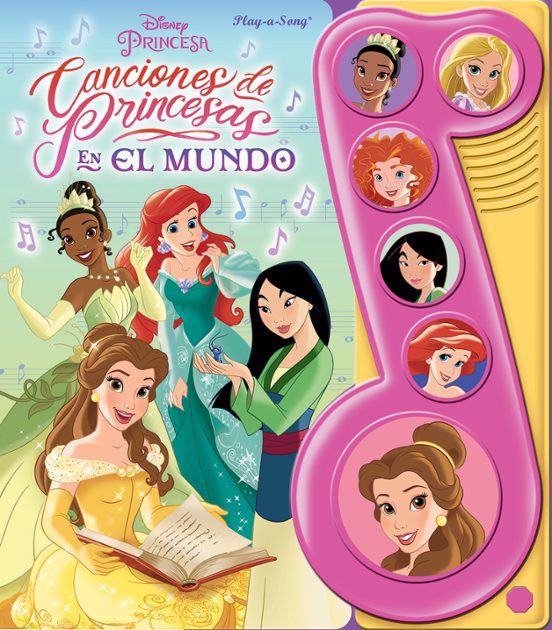 Canciones De Princesas En El Mundo. Princesas Disney LMN 6B