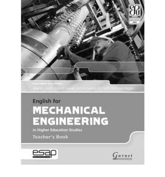 Mechanical Engineering Teacher S Book