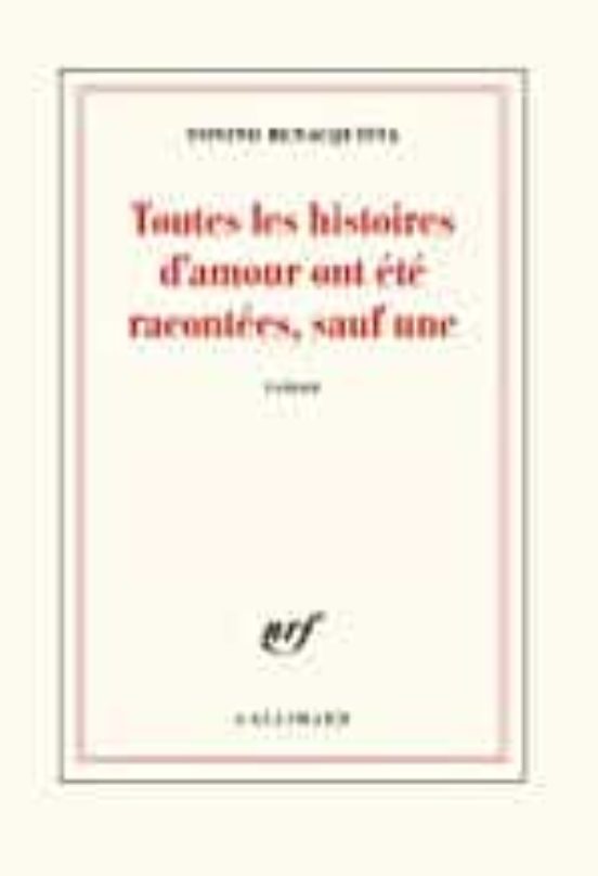 Toutes Les Histoires D Amour Ont Ete Racontees Sauf Une