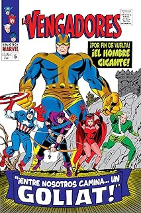 Biblioteca Marvel Los Vengadores 5 Bm 51