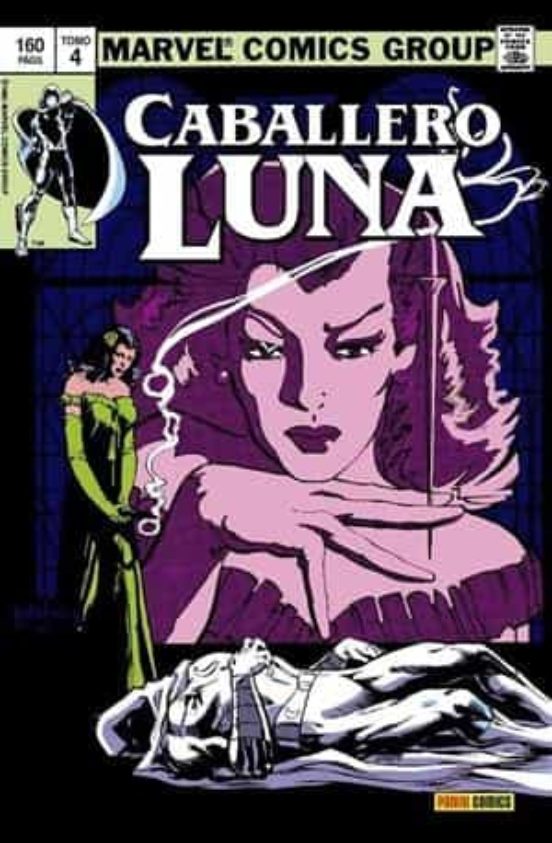 Biblioteca Caballero Luna 4 Vidriera Escarlata