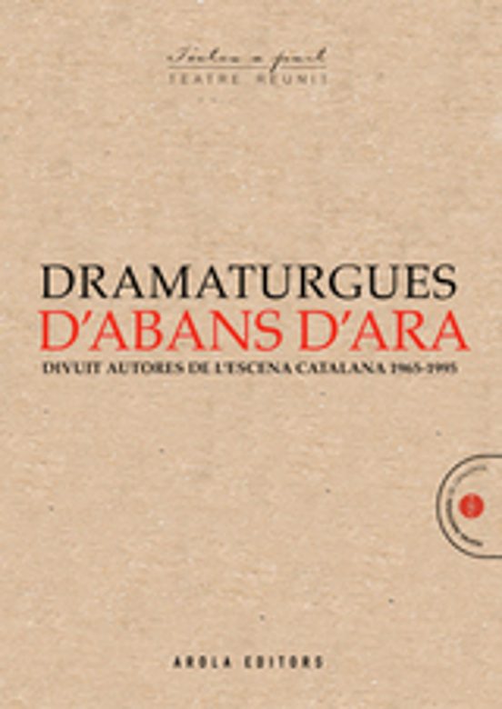 Dramaturgues D'abans D'ara