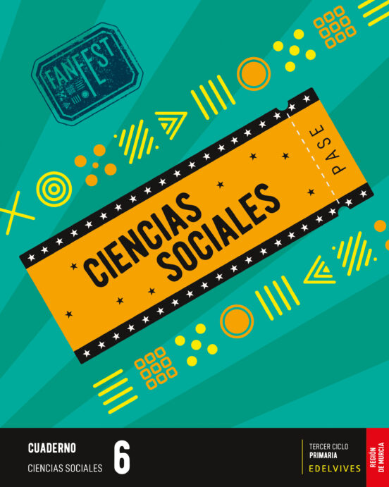 Ciencias Sociales 6º Educacion Primaria Proyecto Fanfest Cuaderno Murc